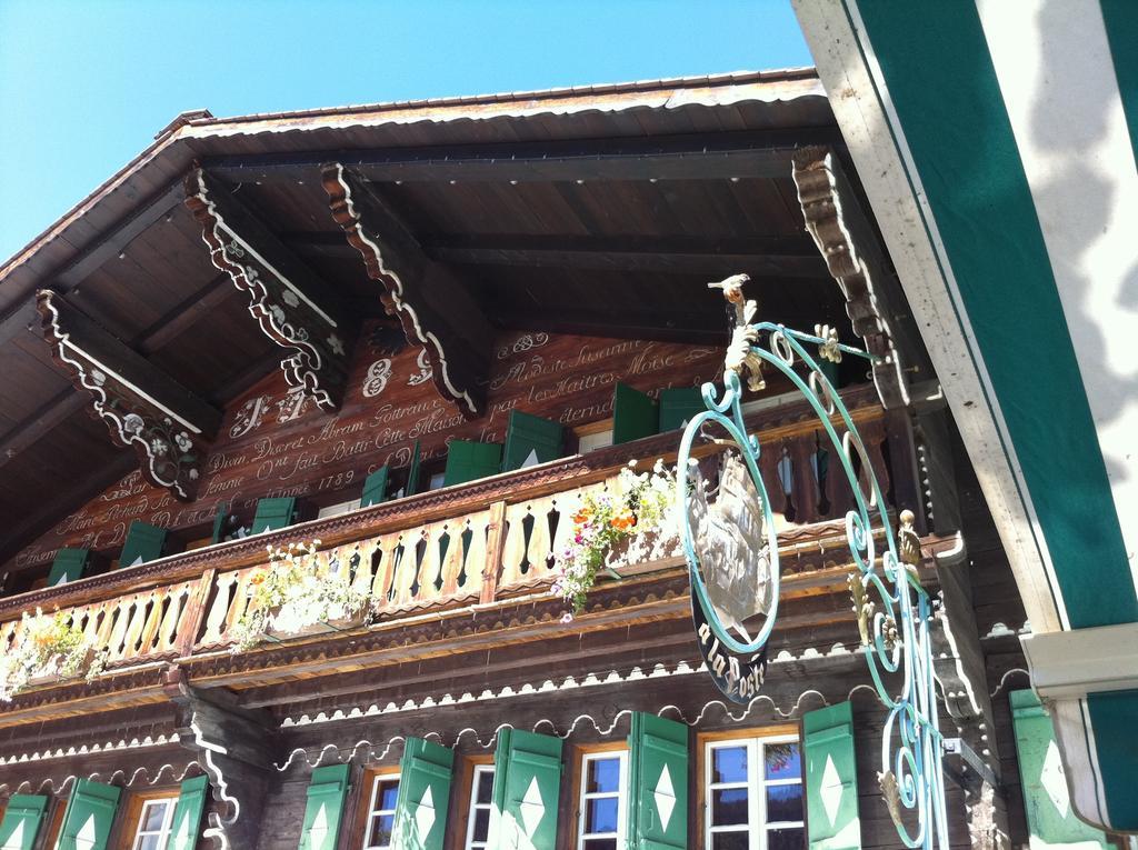 Auberge De La Poste Les Diablerets Esterno foto