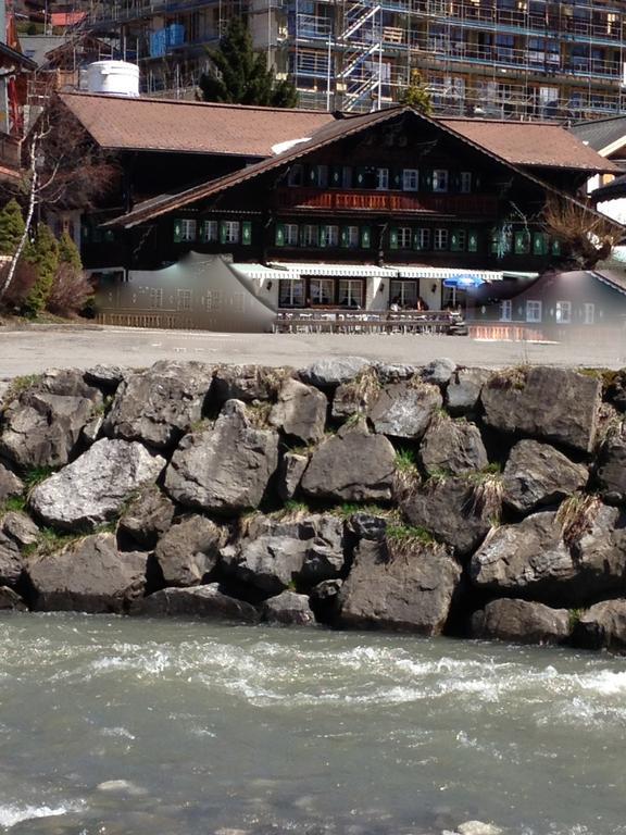 Auberge De La Poste Les Diablerets Esterno foto